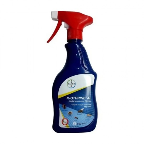 Bayer K-Othrine Al Spray 500 ml Haşereler için Hazır Sprey Solusyon 