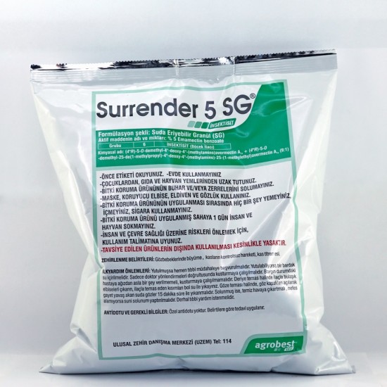 Surrender 5 SG Emamectin Benzoate 100 Gram 