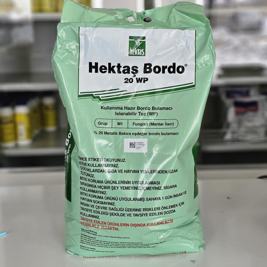 Hektaş Bordo 20 WP Bordo Bulamacı Fungusit 10 Kg