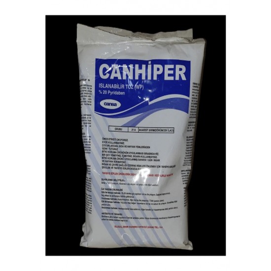 Canhiper 20 WP Kırmızı Örümcek Akar Bit ilacı 500 gram 