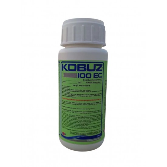 Kobuz 100 EC Gül Sebze Çiçek Bağ Bahçe Külleme ilacı 100 ml 