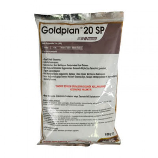 GOLDPLAN 20 SP Kokusuz, Unlu Bit, Yaprak Biti, Piresi, Kezbi, Sinek, Böcek Temizleyici 100 gr