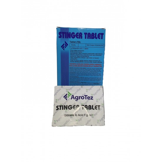 Stinger Tablet Giberellik Asit Gibberellic Acid 1 gramlık Tablet 10 adet